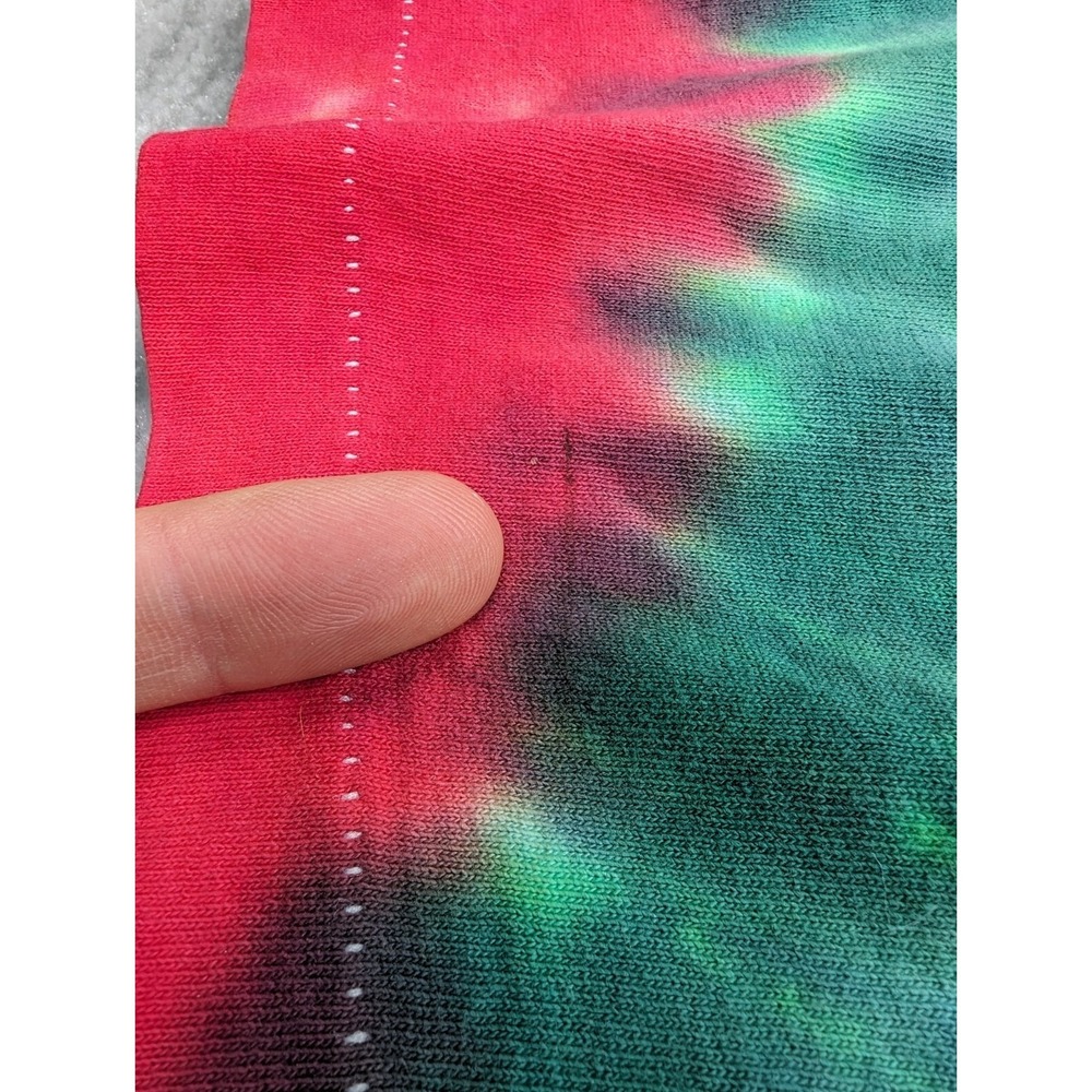 Vintage Bob Marley T-Shirt XL Single Stitch Double Sided Tie Dye Made in USA 90s - Picture 5 of 15